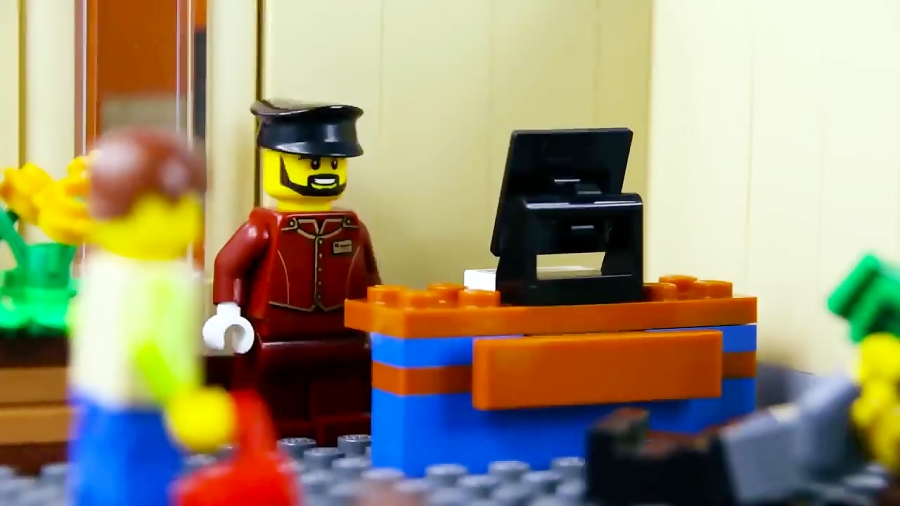 کارتون لگو آجری ها Lego Bricks - قسمت 28 - آکادمی پلیس